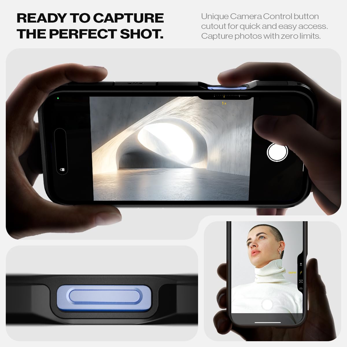 Spigen Tough Armor MagFit for iPhone 15 Pro Case, Metal Slate