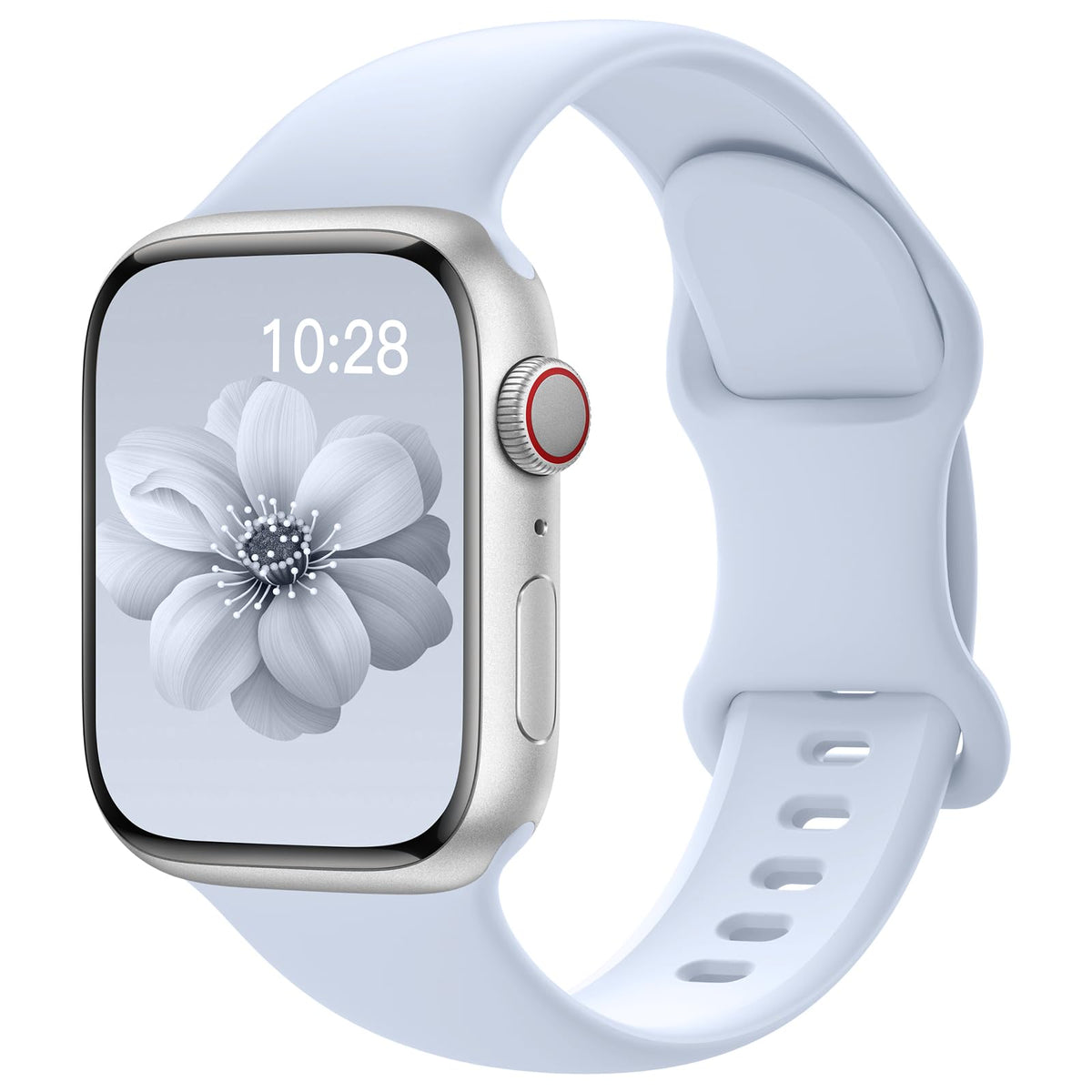 Sport Silicone Band Compatible with Apple Watch Bands for Women Men