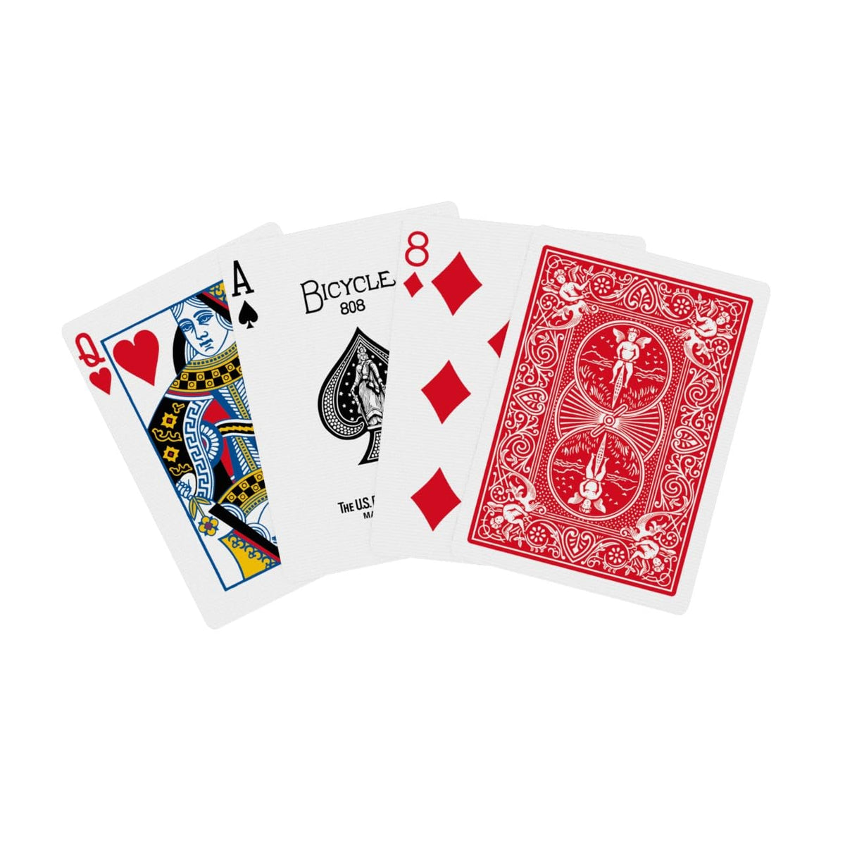 Bicycle Playing Cards 2 Pack Standard Poker Size Red and Blue