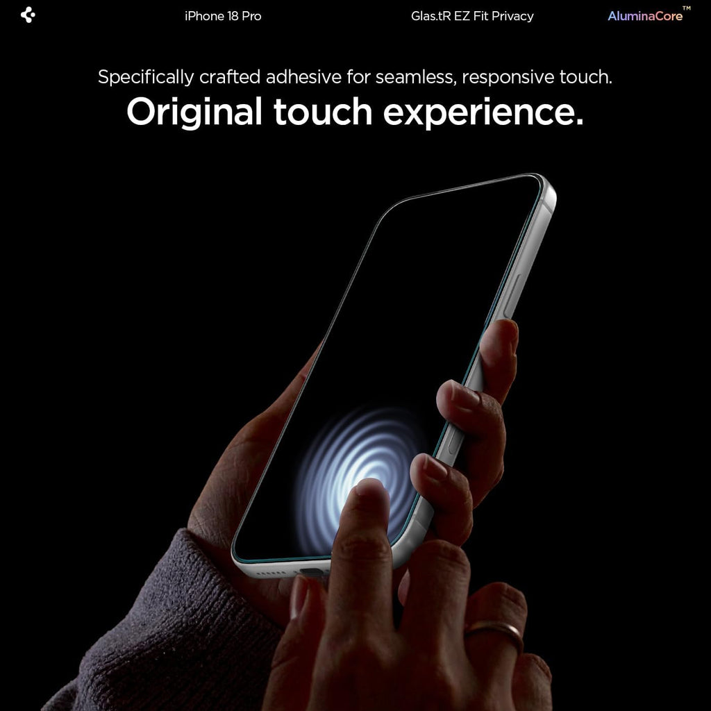 Spigen Privacy Screen Protector for iPhone 17 Pro Max, 16 Pro Max