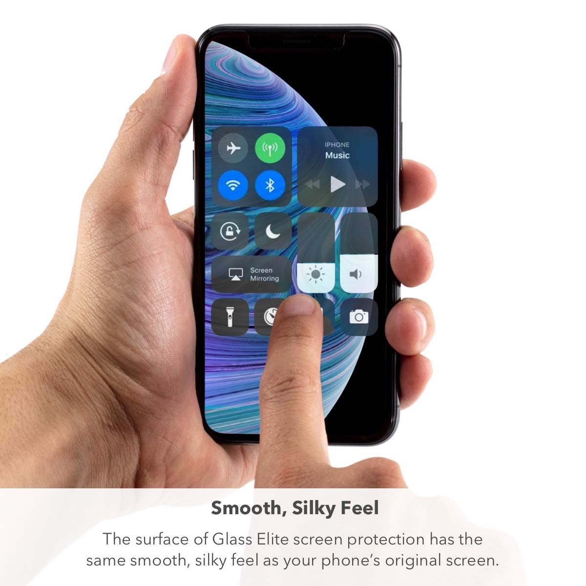 ZAGG Glass Elite Screen Protector for Apple iPhone 11 Pro Max and Xs Max
