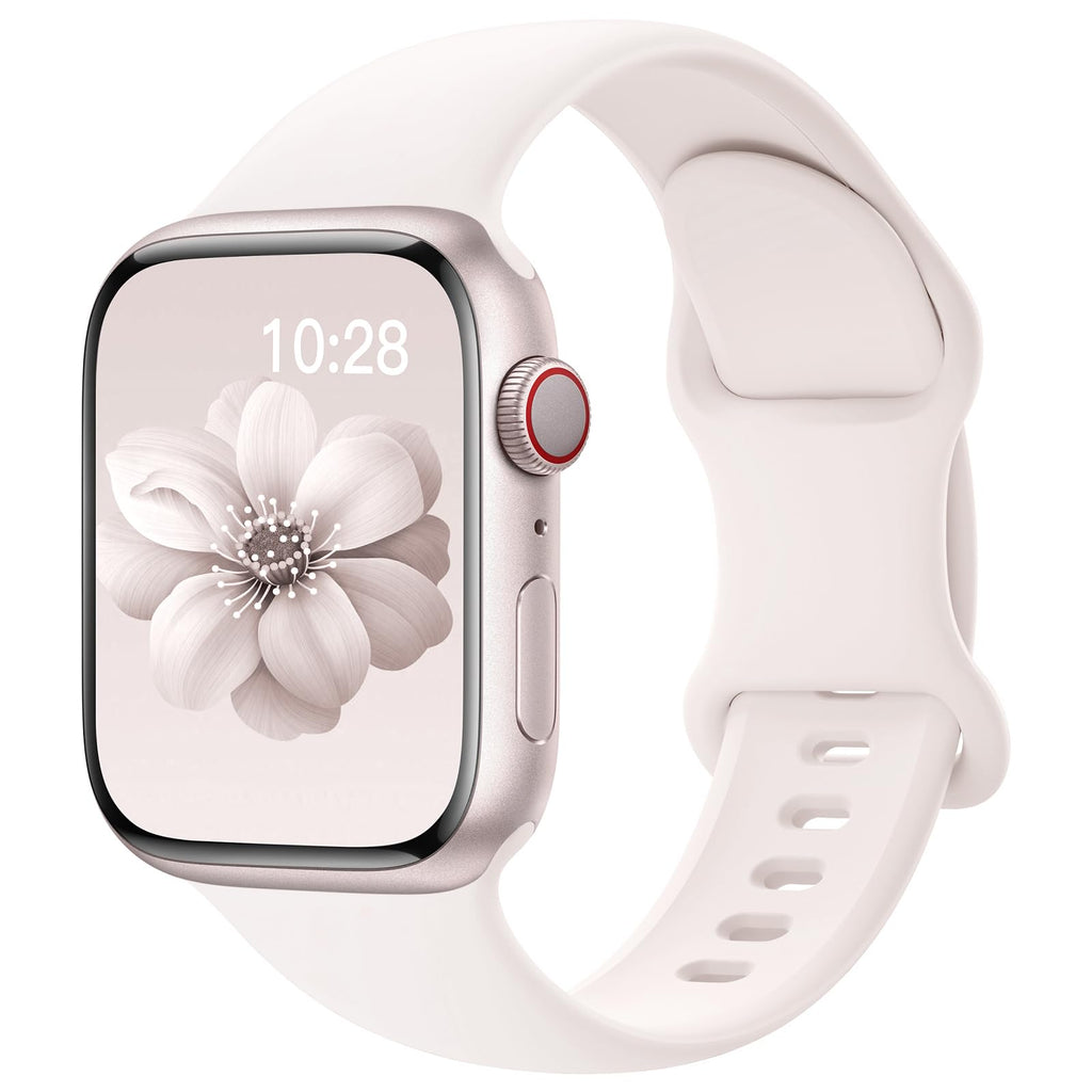 Sport Silicone Band Compatible with Apple Watch Bands for Women Men