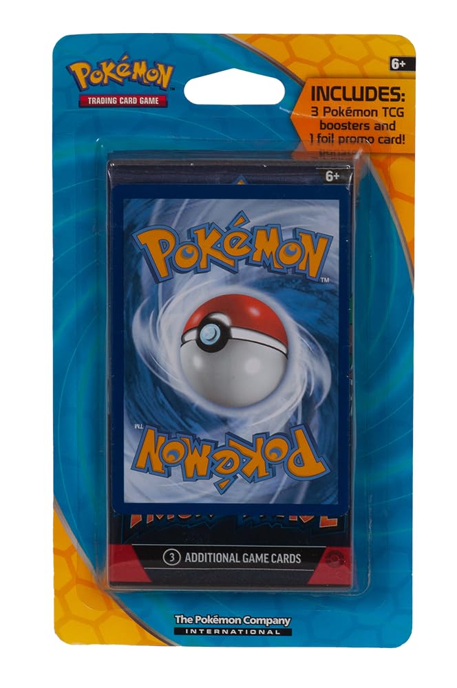Pokémon TCG 3 Booster Packs, 30 Cards Total, 100% Authentic, Random Rares & Holofoils, 3 Blister Packs