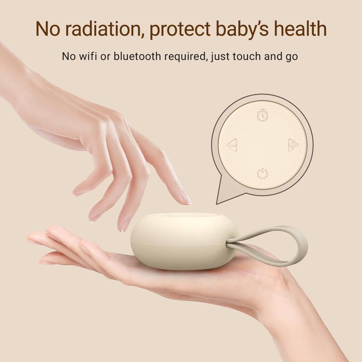 Portable Baby Sound Machine & Essentials for Babies & Kids-Blue