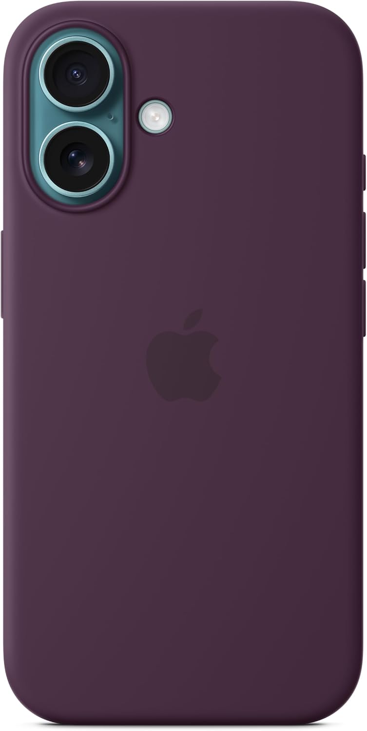 Apple iPhone 16 Pro Max Silicone Case with MagSafe and Camera Control: Lightweight Phone Case, Wireless Charging Compatible, Smooth Matte Finish, Black