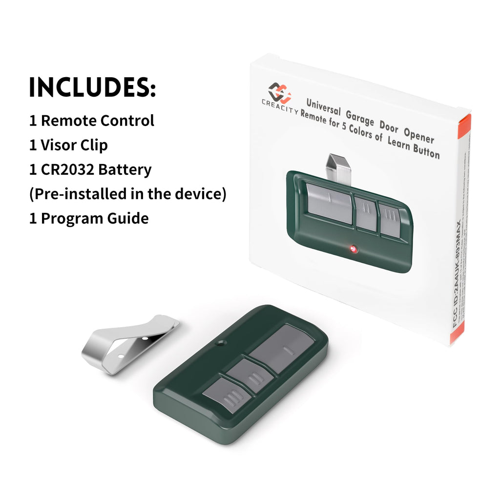 2 for LiftMaster Chamberlain Craftsman Garage Door Opener Remote
