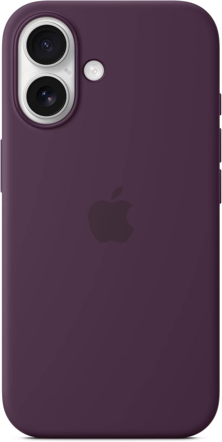 Apple iPhone 16 Pro Max Silicone Case with MagSafe and Camera Control: Lightweight Phone Case, Wireless Charging Compatible, Smooth Matte Finish, Black