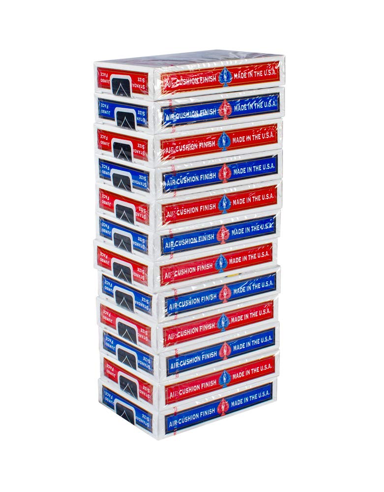 Bicycle Playing Cards 2 Pack Standard Poker Size Red and Blue