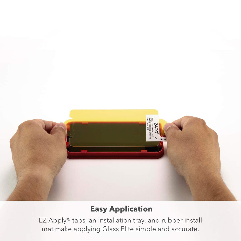 ZAGG Glass Elite Screen Protector for Apple iPhone 11 Pro Max and Xs Max