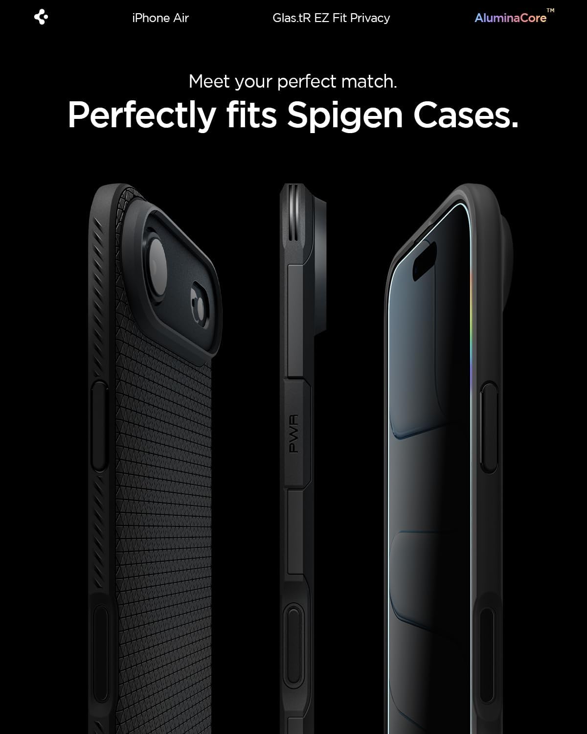 Spigen Privacy Screen Protector for iPhone 17 Pro Max, 16 Pro Max
