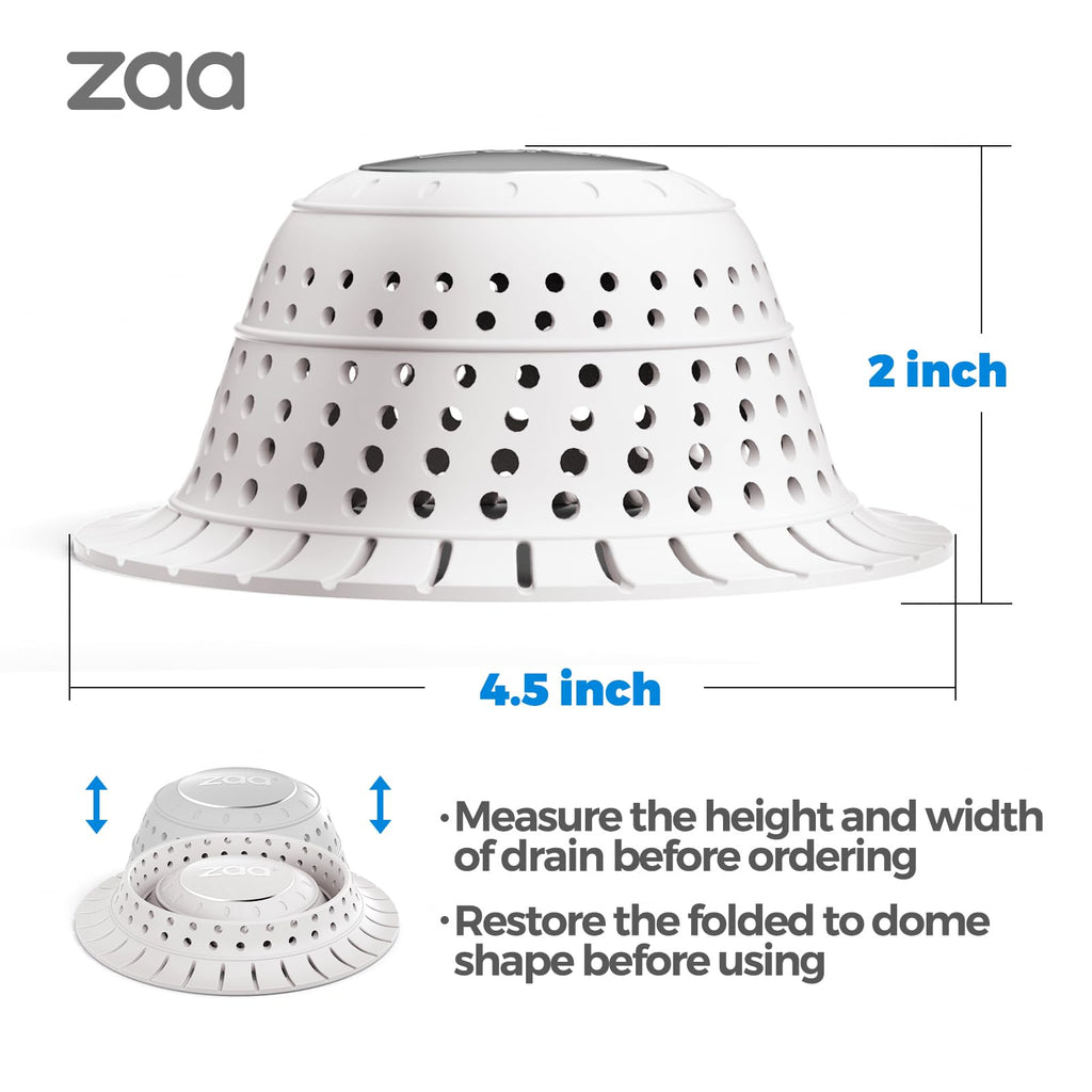 zaa Shower Drain Hair Catcher Bathtub Drain Strainer Sink Drain Protector