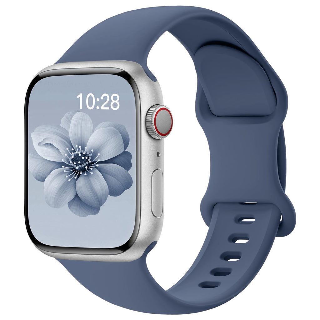 Sport Silicone Band Compatible with Apple Watch Bands for Women Men