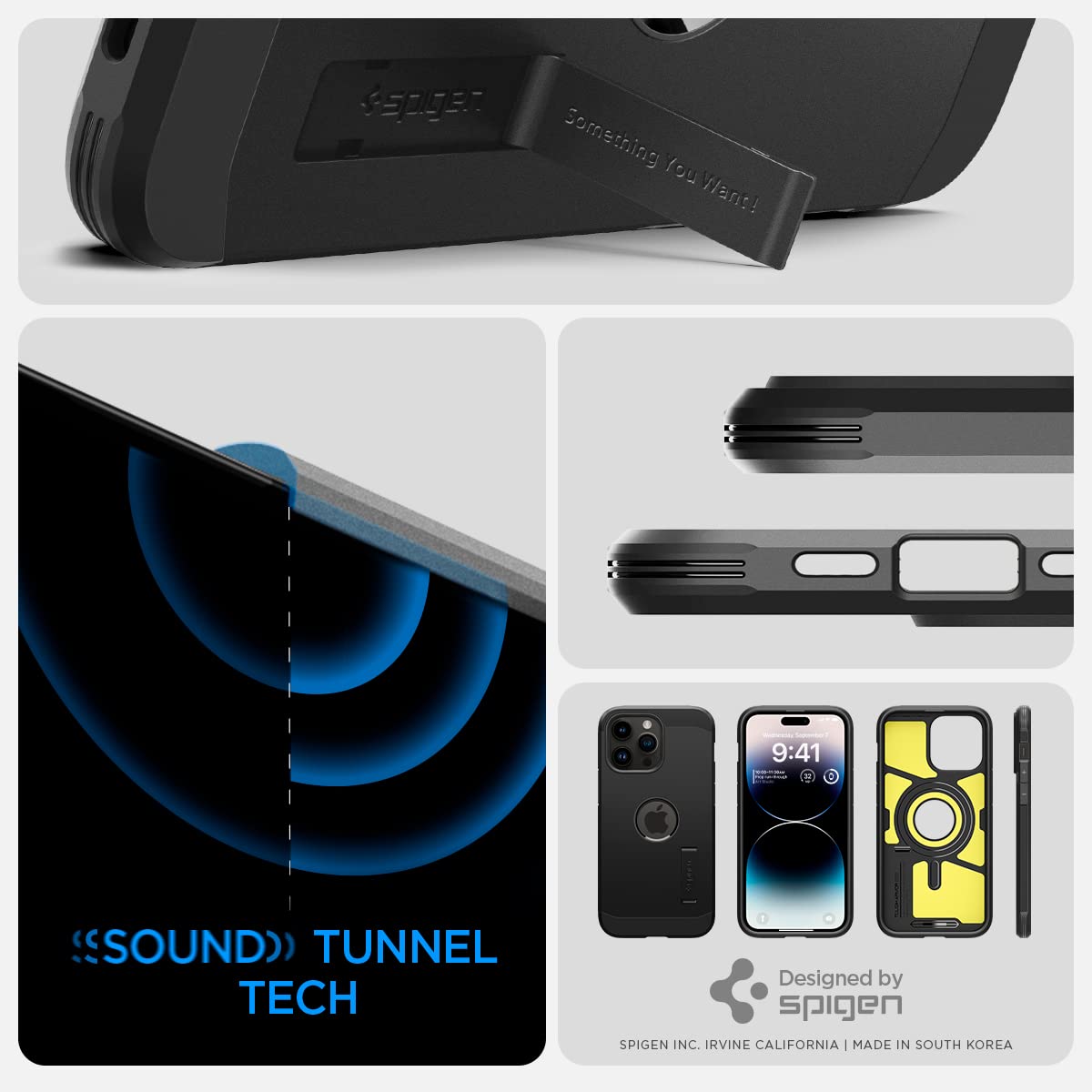 Spigen Tough Armor MagFit for iPhone 15 Pro Case, Metal Slate