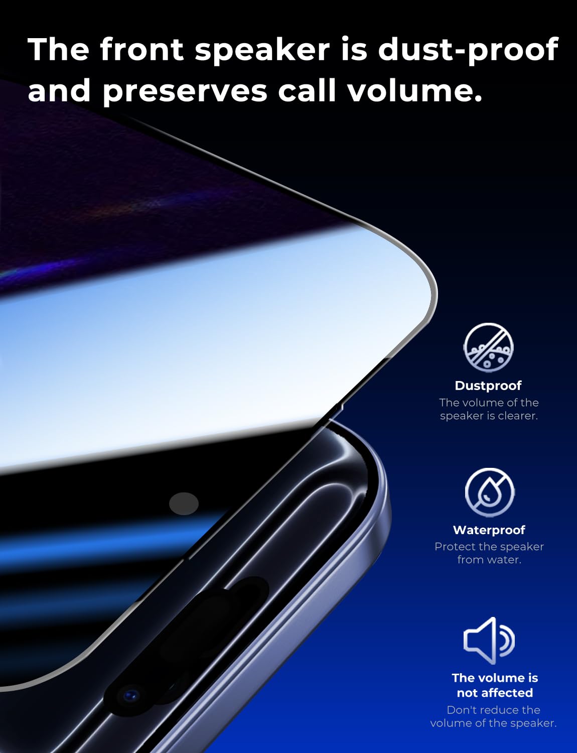 MAGIC JOHN for iPhone 16e Privacy Tempered glass Screen Protector 6.1 inch