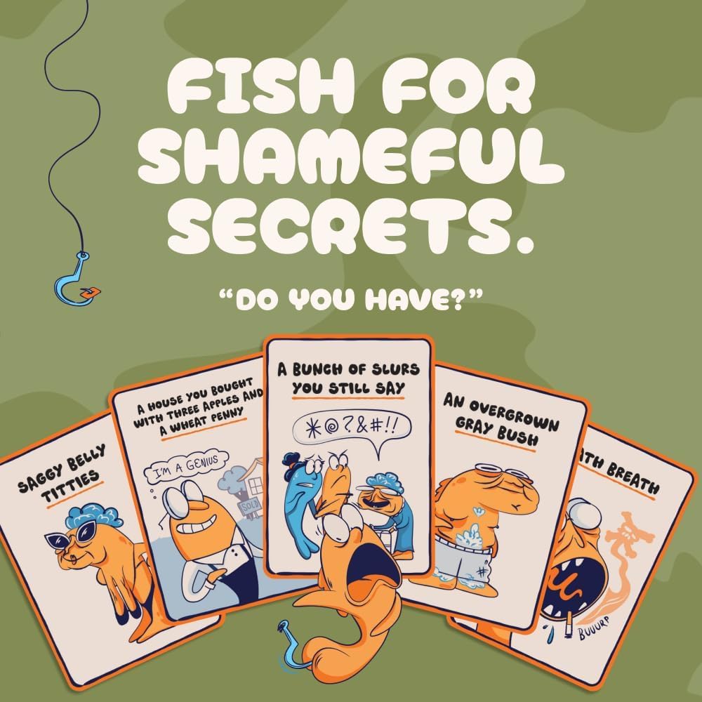 Go F Yourself Jesus Christ! Grown Up Go Fish Card Game, Funny Gag Gift
