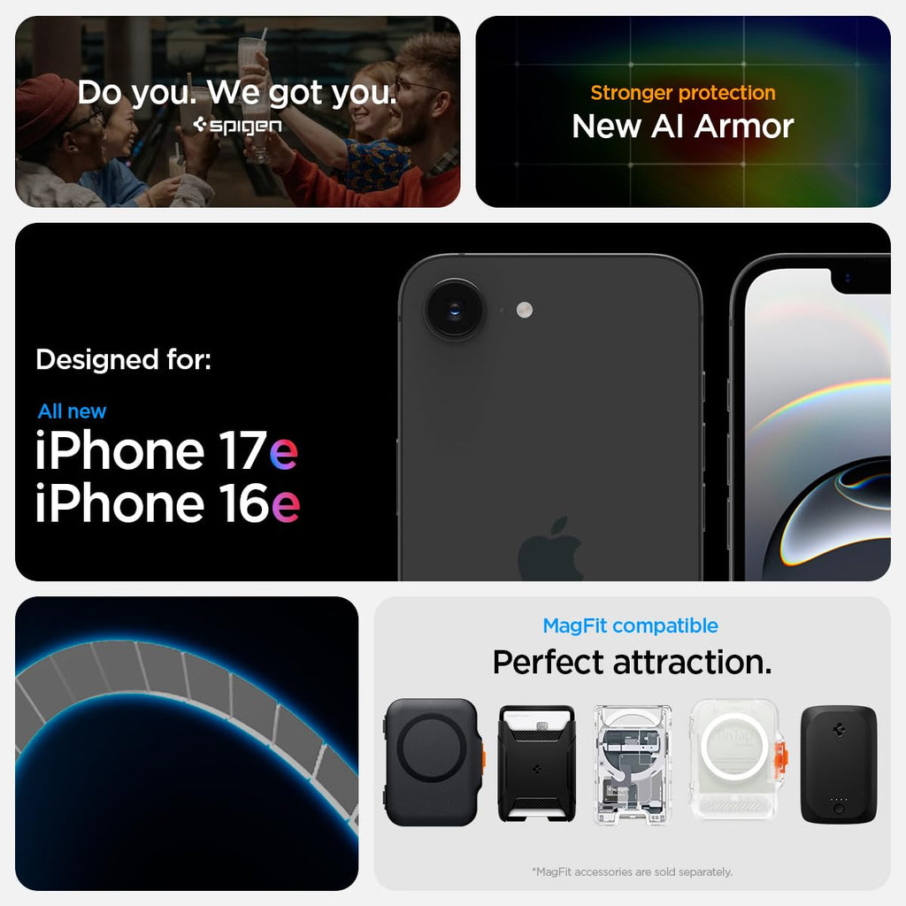 Spigen Tough Armor MagFit for iPhone 15 Pro Case, Metal Slate