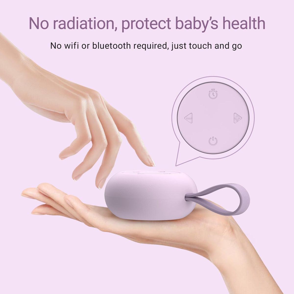 Portable Baby Sound Machine & Essentials for Babies & Kids-Blue