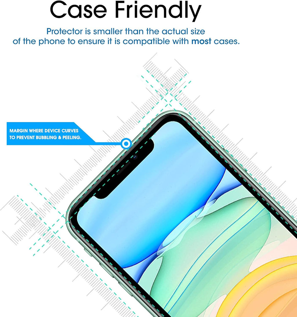 amFilm OneTouch for iPhone 17e / iPhone 16e Screen Protector Tempered Glass