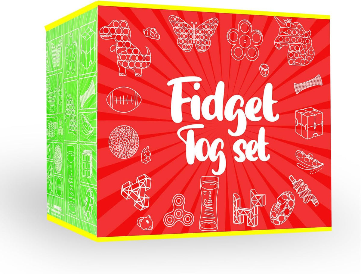 Fidget Toys, 120 Pack Party Favors for Kids 8-12 4-8, Sensory Toys Bulk Autism Autistic, Treasure Box Toys for Classroom, Stocking Stuffers, Goodie Bag Stuffers, Christmas Birthday Gifts Prizes