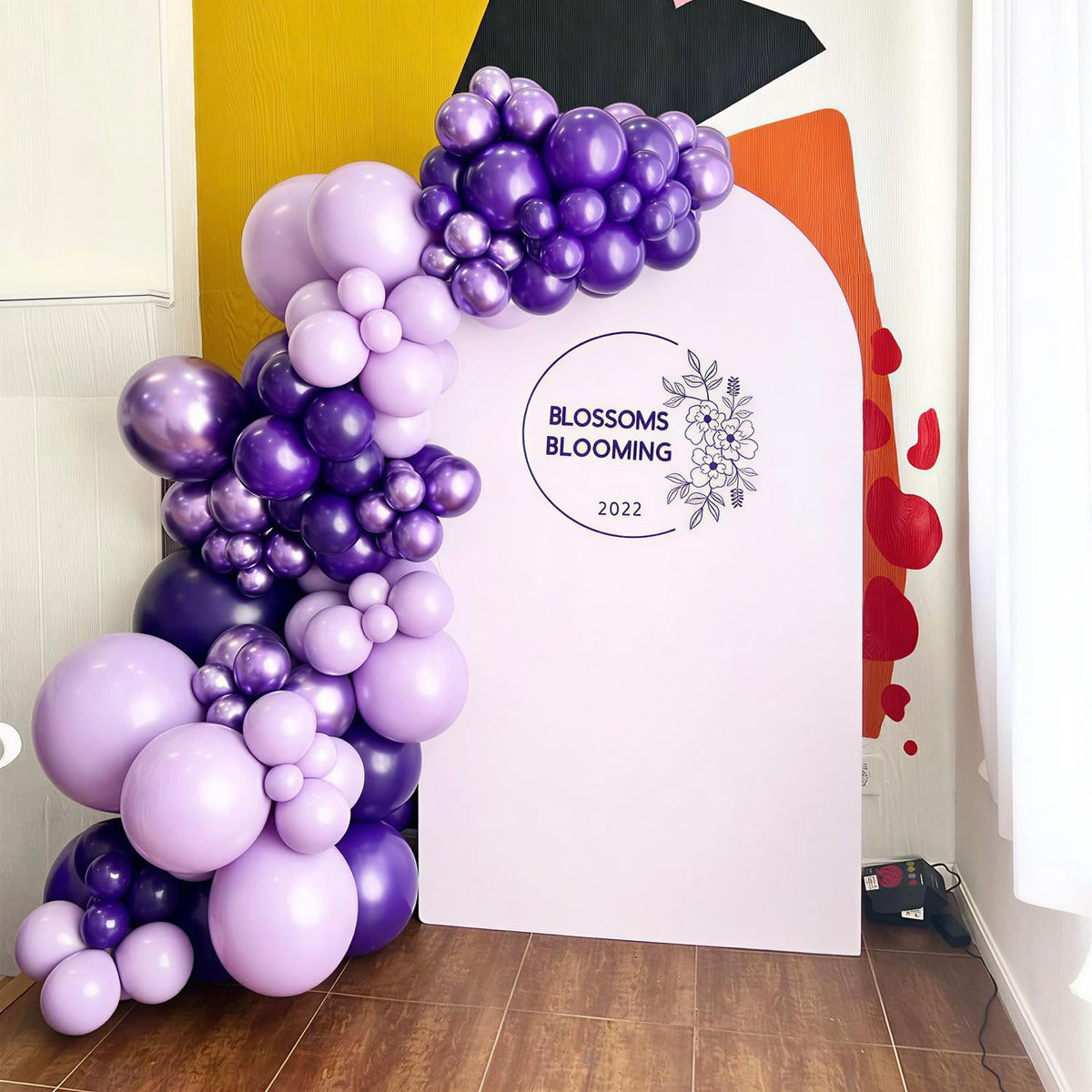 Rose Gold and Black Balloons for Bridal Shower Women Birthday Decorations