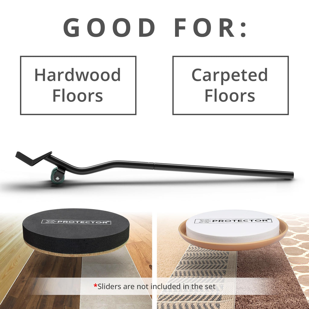 Felt Furniture Sliders for Hardwood Floors X-PROTECTOR 16 PCS 3 ½”