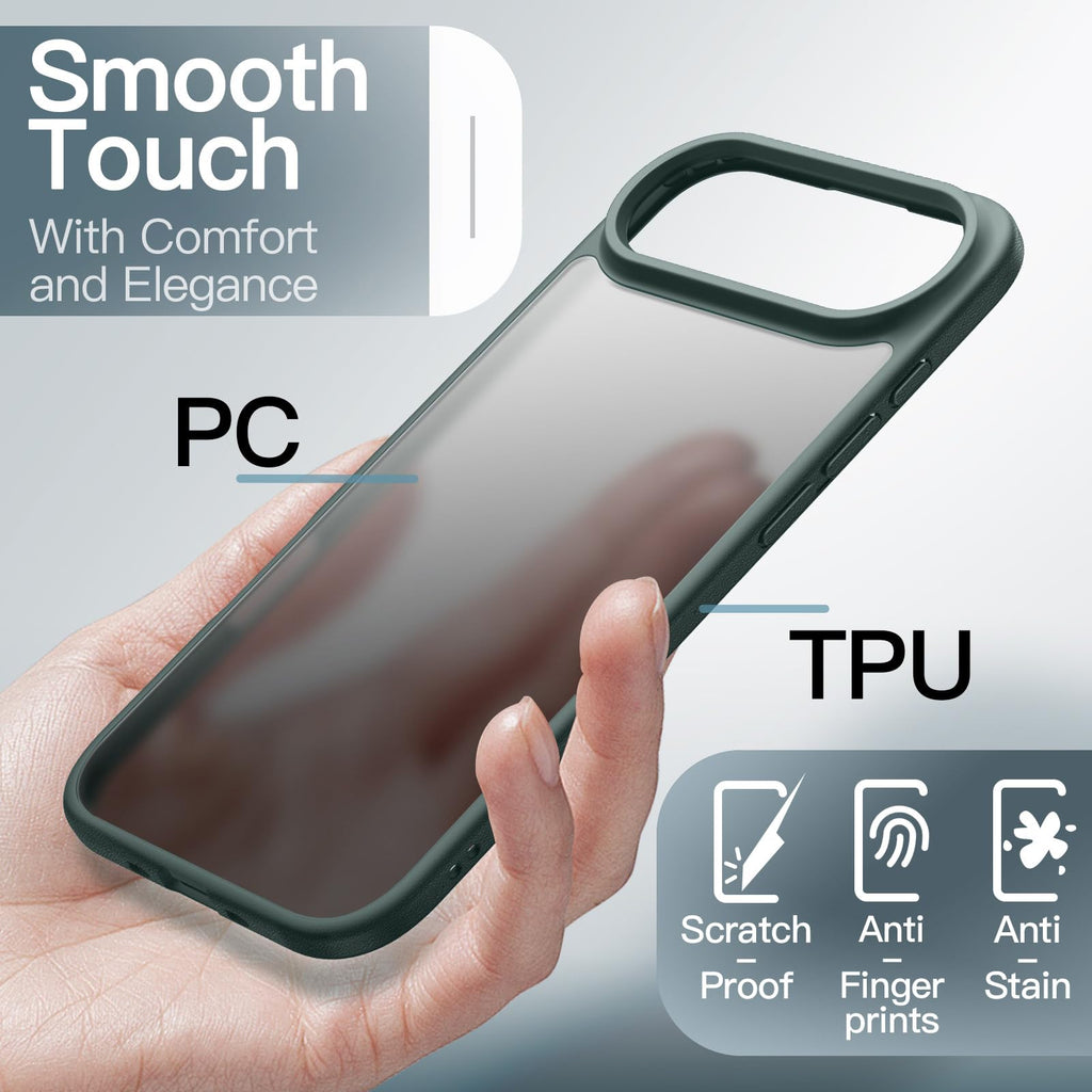 JETech Matte Case for iPhone Air, Black