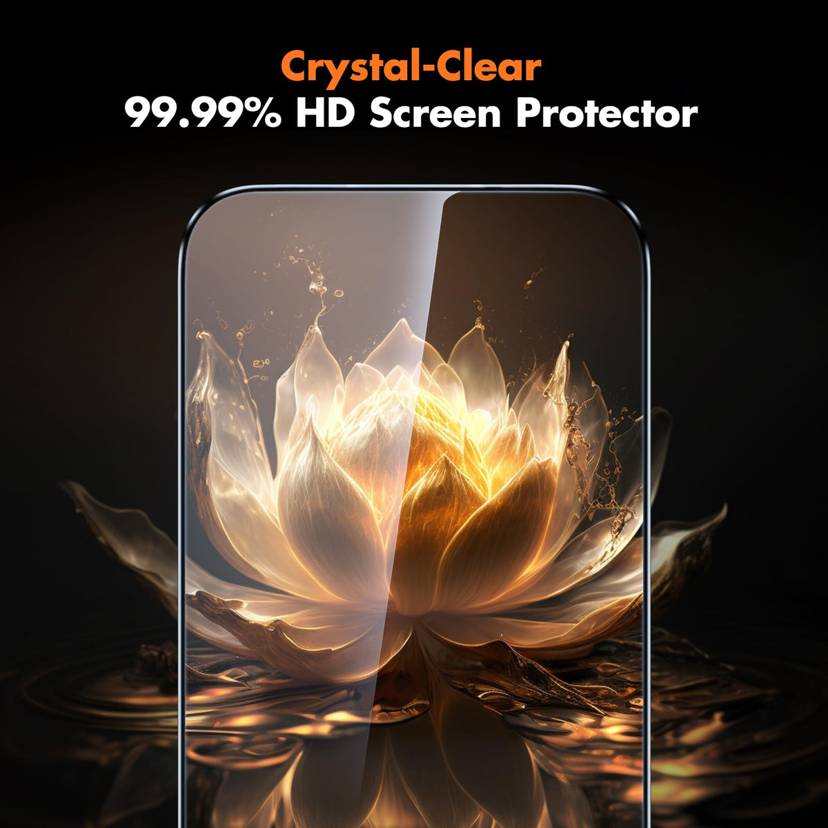 UNBREAKcable 3-Pack Screen Protector for iPhone 16 Pro Max, Full Coverage
