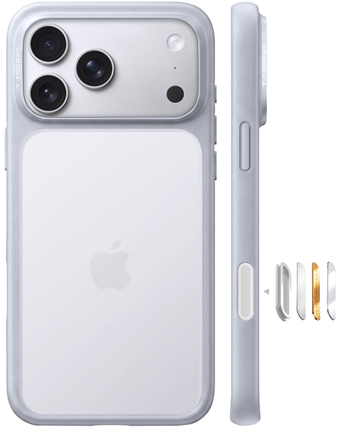 TORRAS Shockproof for iPhone 18 Pro Case Black 2026,4X Mil-Grade Protection