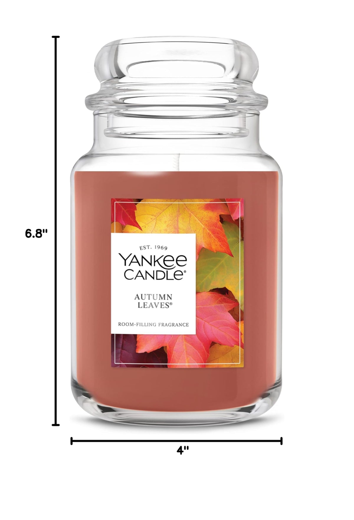 Yankee Candle Spiced Pumpkin Scented Candle, 22oz Large Jar