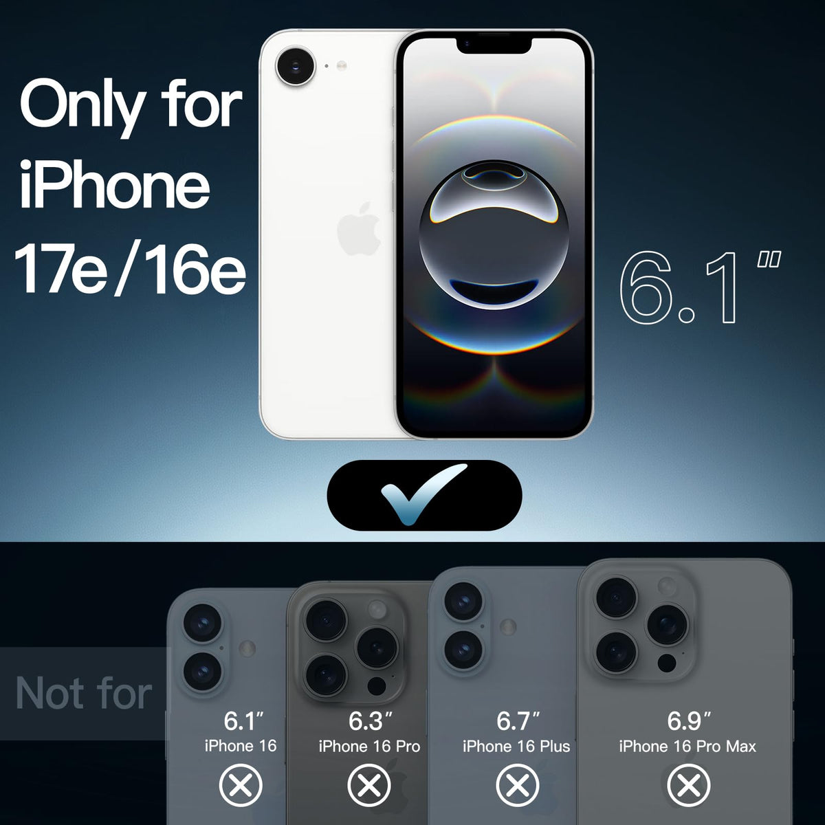 JETech Case for iPhone 16 Pro, Anti-Yellowing, Natural Titanium