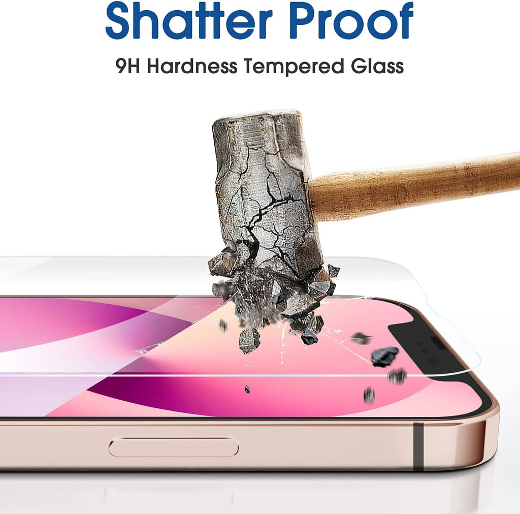 amFilm OneTouch for iPhone 17e / iPhone 16e Screen Protector Tempered Glass