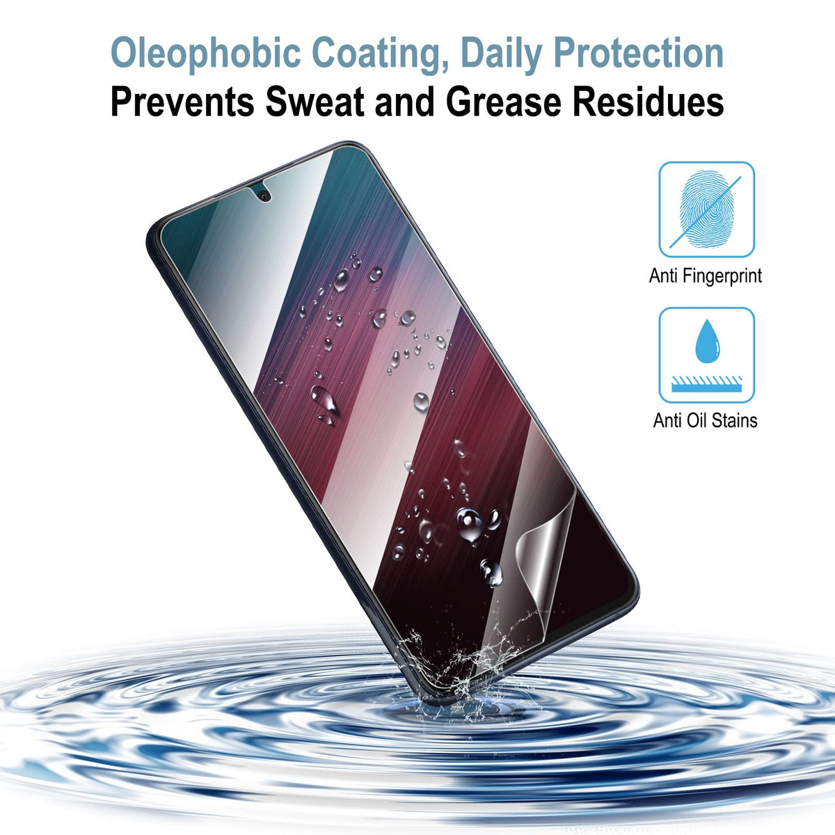 AACL 3-Pack for Samsung Galaxy S22 Screen Protector Film [6.1"]