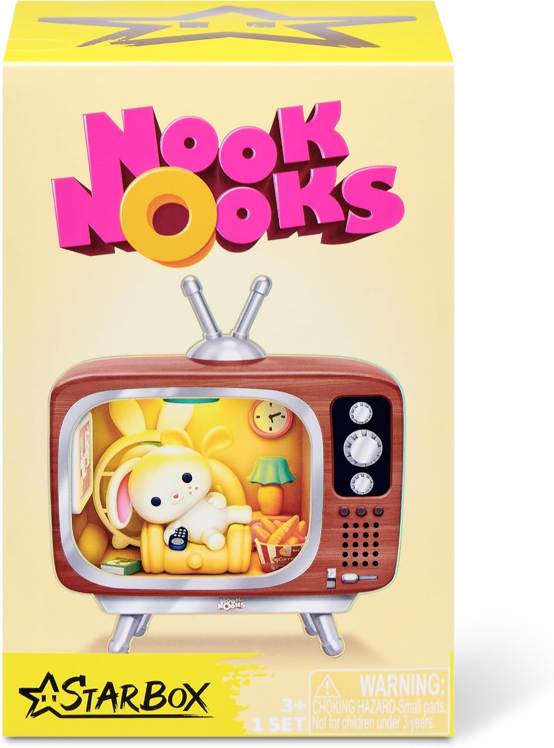 STARBOX Nook Nooks Series 1 Blind Box Collectible LED Animal Home Scenes