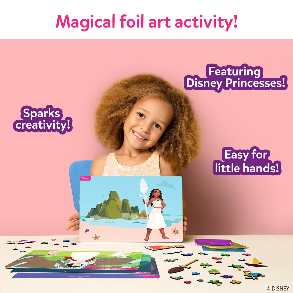 Skillmatics Foil Fun Girl Power, Foil Art & Craft Activity, Gift for Tweens