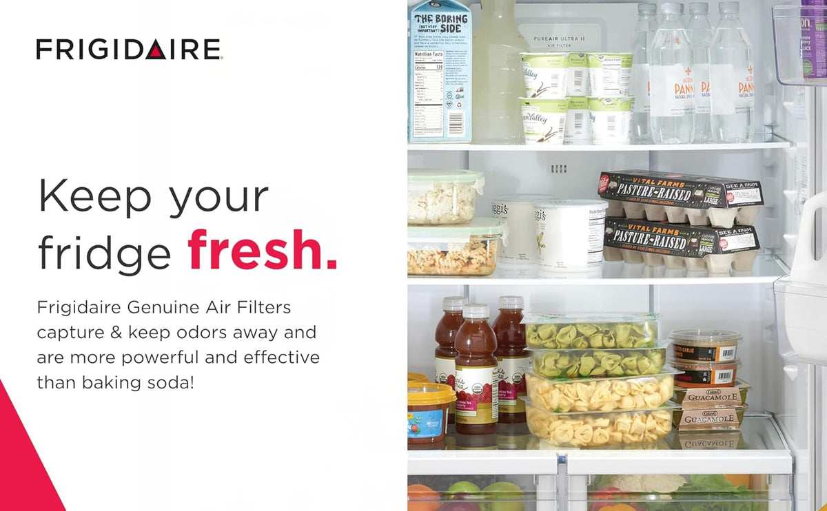 Frigidaire PAULTRA2 Refrigerator Air Filter Replacement, White, 1 Count
