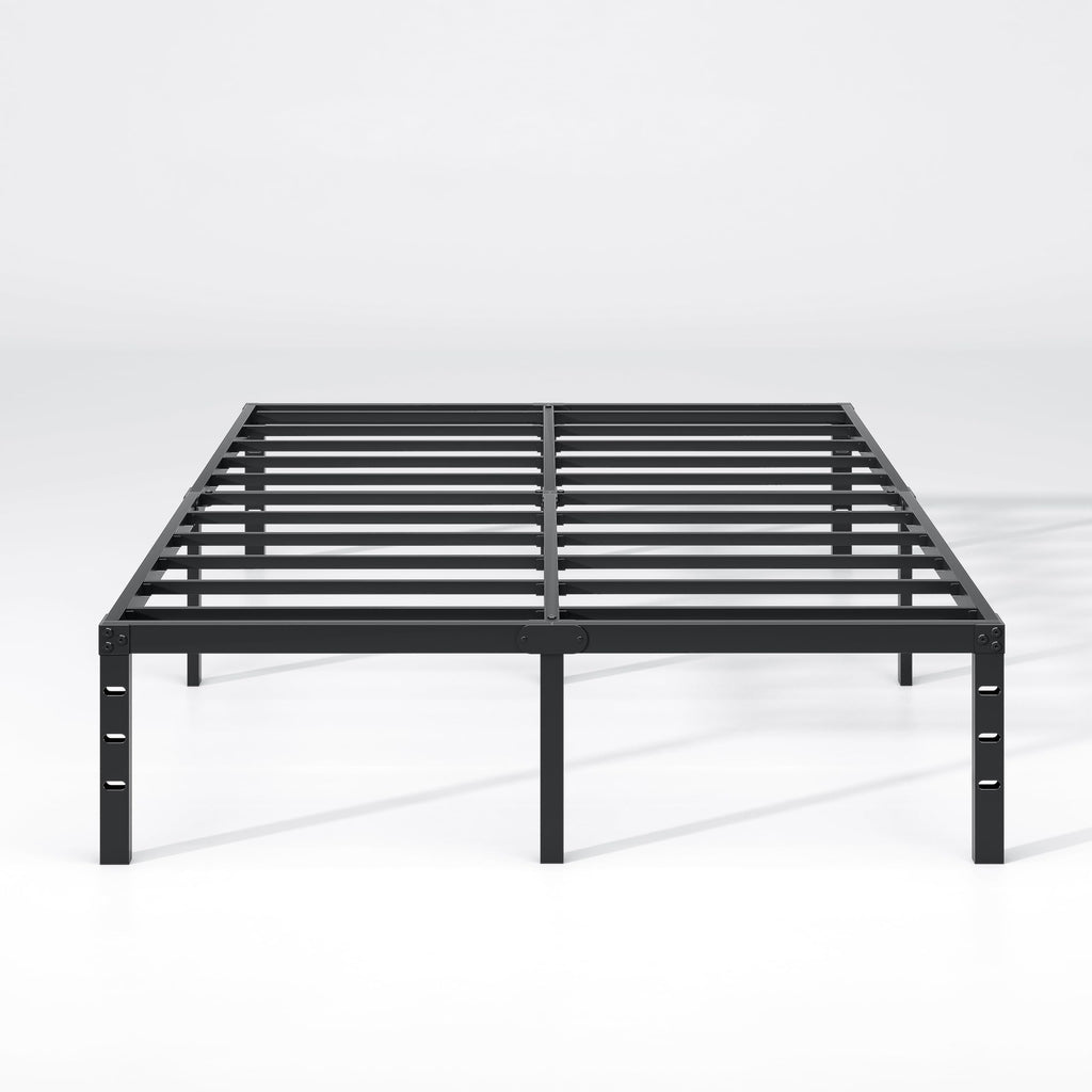 NEW JETO Metal Bed Frame,Queen Size Bed Frame with Storage Space,14 Inch