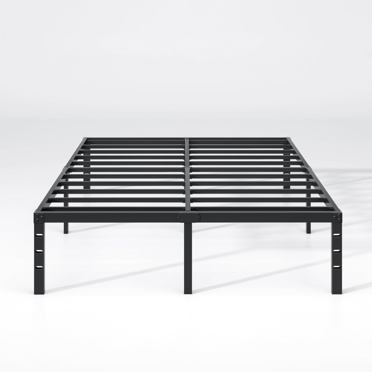 NEW JETO Metal Bed Frame,Queen Size Bed Frame with Storage Space,14 Inch