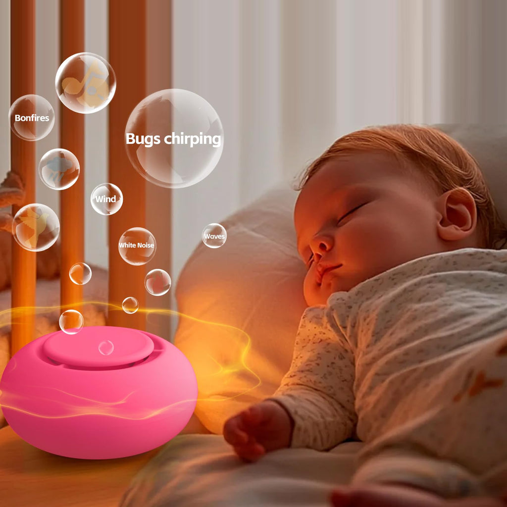 Portable Baby Sound Machine & Essentials for Babies & Kids-Blue