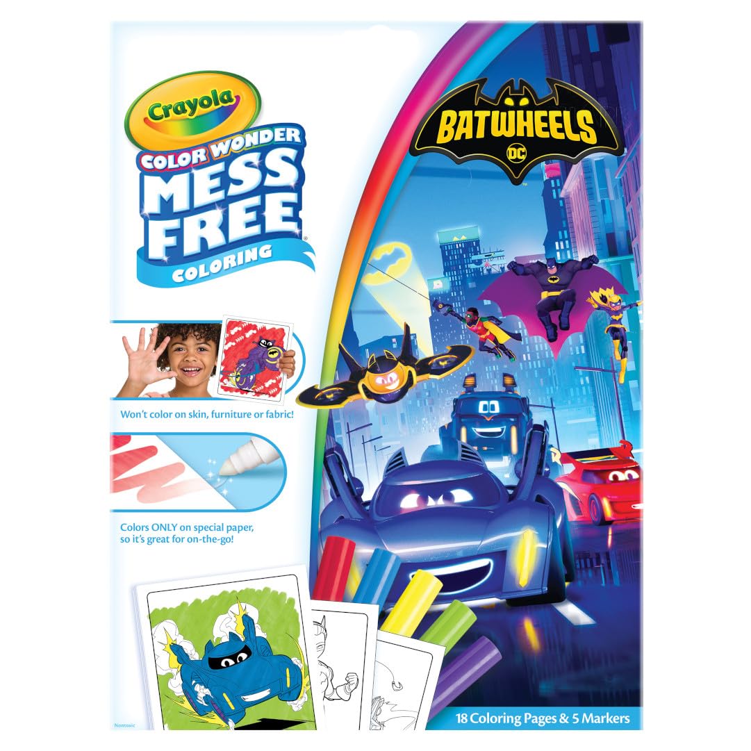Crayola Color Wonder Mess Free Coloring Activity Set (30+ Pcs)