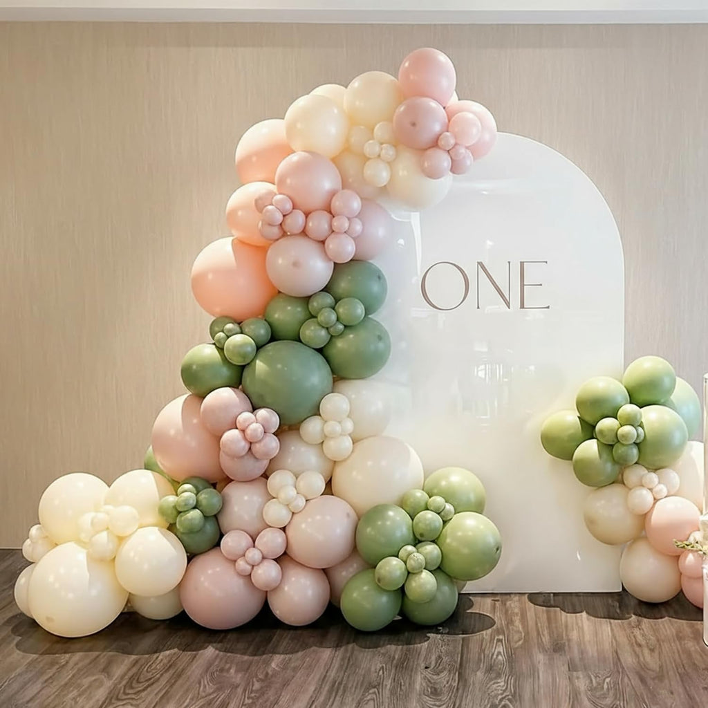 Rose Gold and Black Balloons for Bridal Shower Women Birthday Decorations