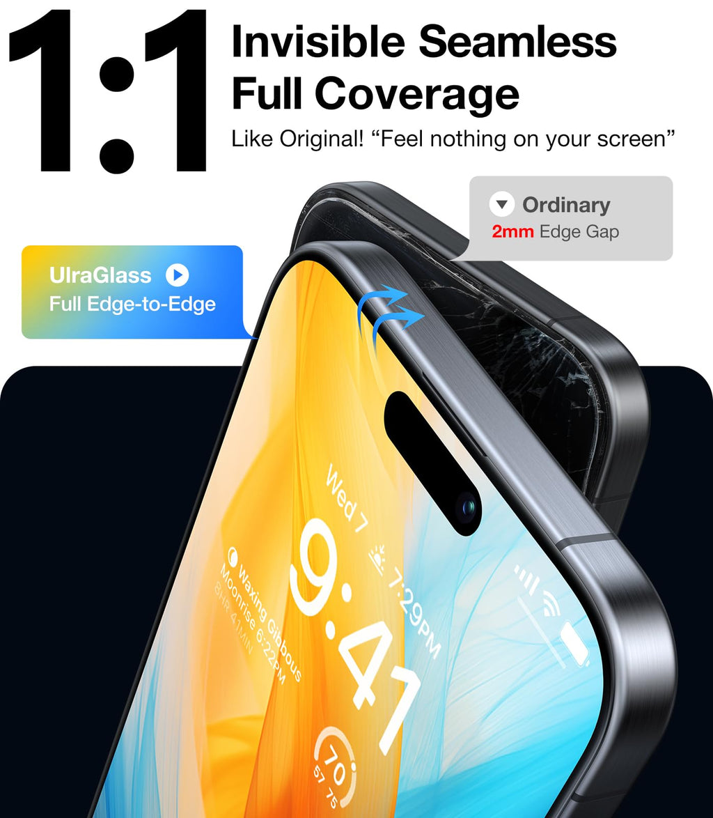 UltraGlass TOP 9H+ Armor for iPhone 14 Pro Max Privacy Screen Protector