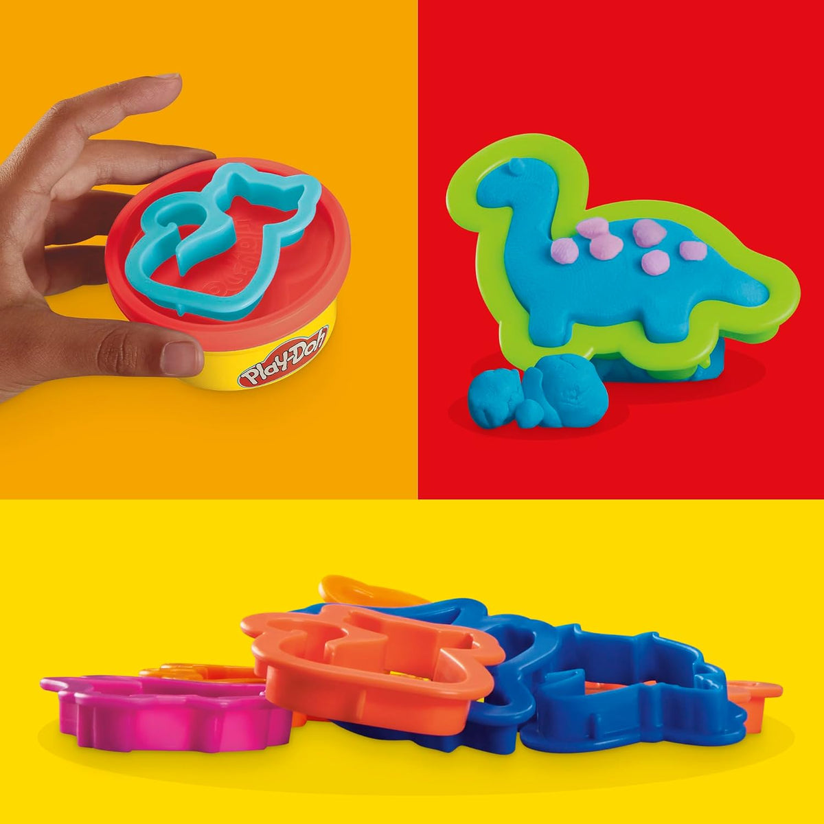 Play-Doh Party Favor Pack, Bulk 24 Pack of Modeling Compound with Cutters, Classroom Supplies for Arts & Crafts, Birthday Gifts & Prize Toys for Kids, Ages 3+ (Amazon Exclusive)