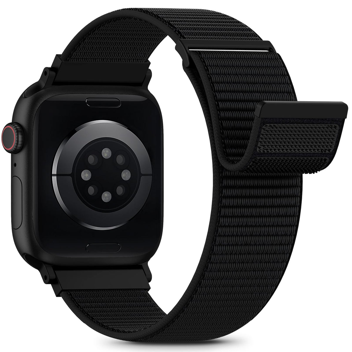 Nylon Loop Sport Band Compatible with Apple Watch Bands 38mm 40mm 41mm 42mm for Women Men, iWatch Wrist Straps for Se, Series 12 11 10 9 8 7, Breathable, Soft Band Ideal for Outdoor