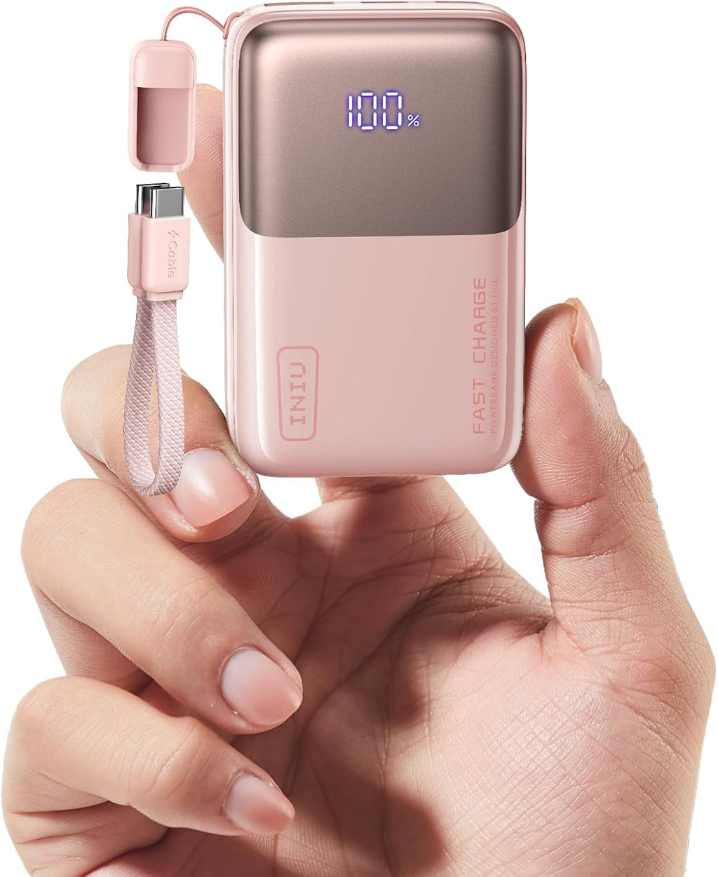 INIU Mini Portable Charger, Small 10000mAh 45W Fast Charging Power Bank