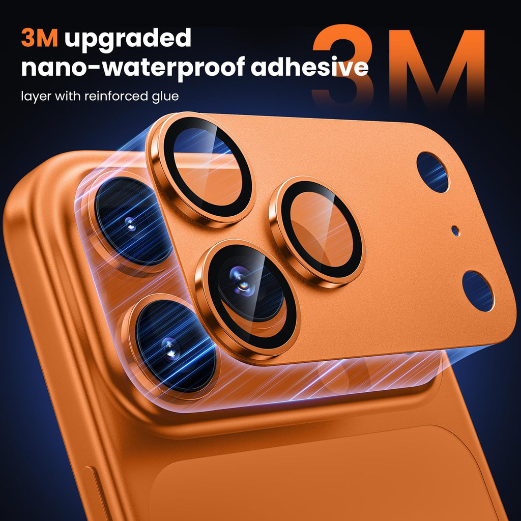 WSKEN for iPhone 17 Pro Max Camera Lens Protector - Military Grade Design