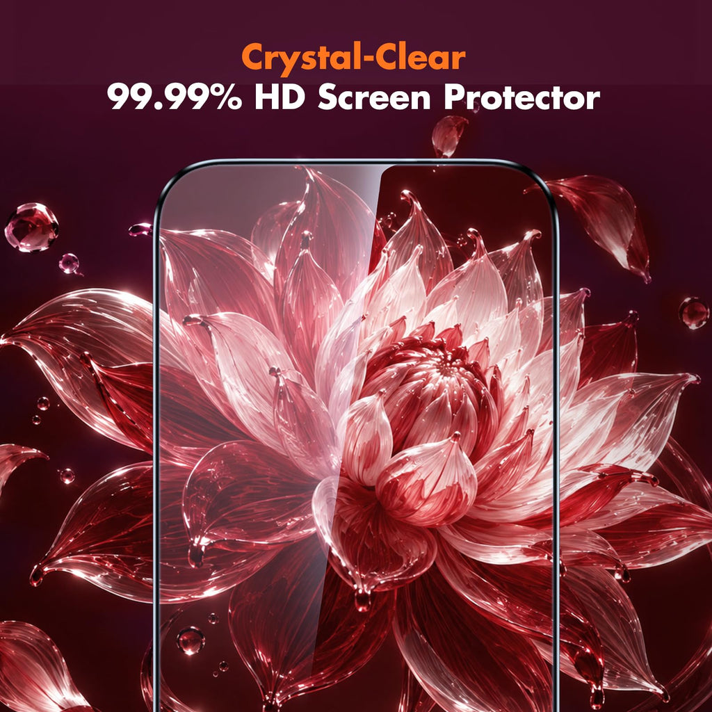 UNBREAKcable 3-Pack Screen Protector for iPhone 16 Pro Max, Full Coverage