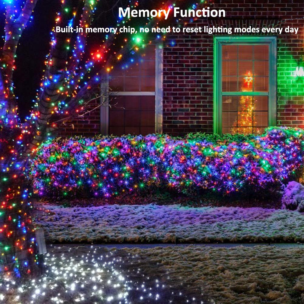 Brizled LED Halloween Lights Indoor Outdoor Orange & Purple String Light