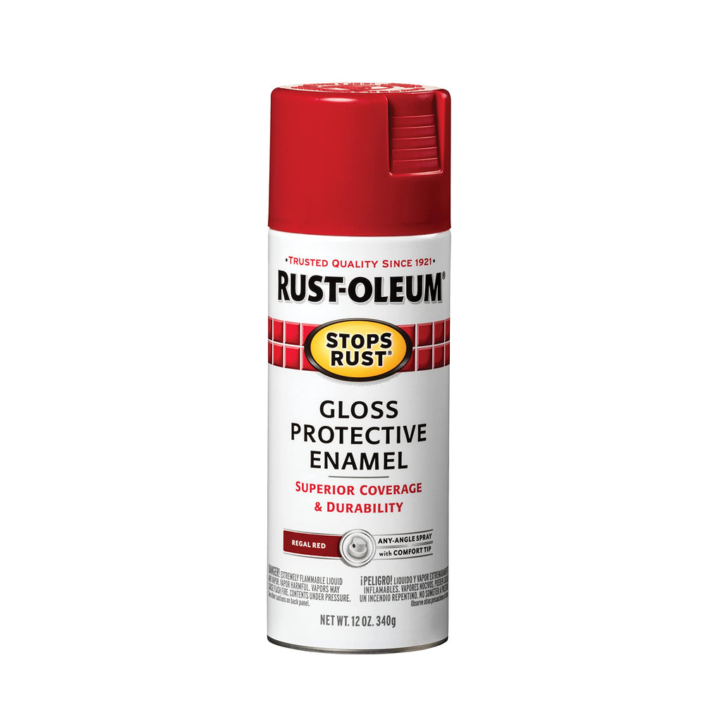 Rust-Oleum Stops Rust Spray Paint, Gloss Black