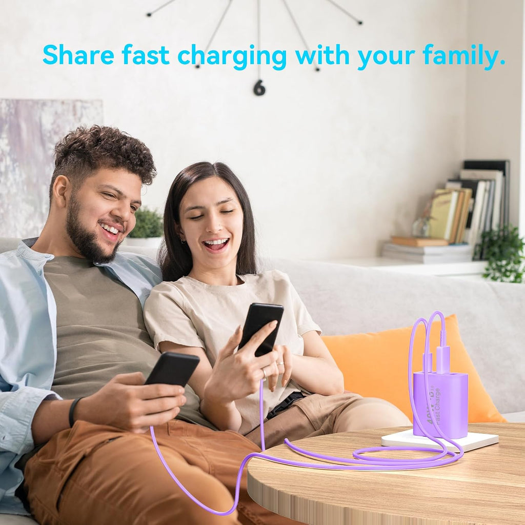 USB C Charger Block Multiple Ports Wall Charger Fast Phone Charging Blocks