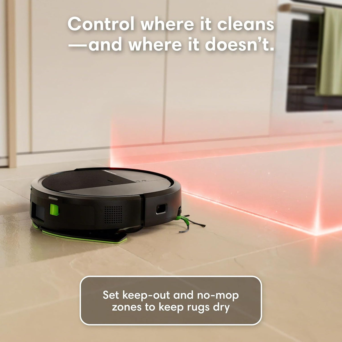 iRobot Roomba 115X Combo Robot Vacuum & Mop with AutoEmpty Dock, 15,000Pa, Self-Empties for 90 Days, Intense Power-Lifting Suction, LiDAR Navigation, Multiple Cleaning Modes, Avoids Mopping Carpet